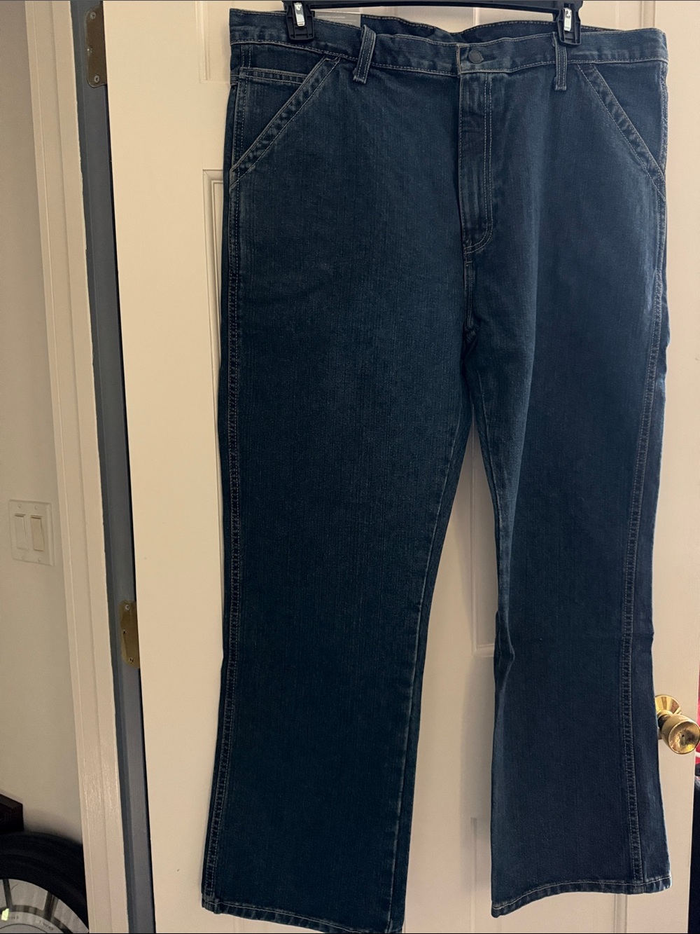 Dickies Men's Navy Bootcut Jeans